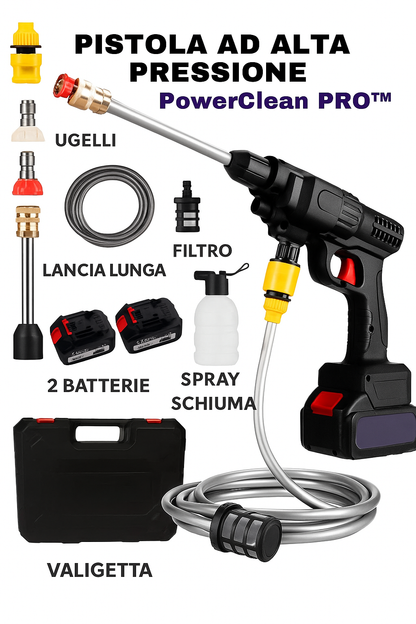 PowerClean PRO™ - Pistola de Alta Presión para Limpieza