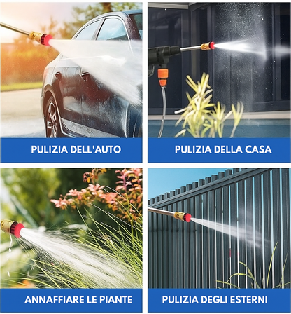 PowerClean PRO™ - Pistola de Alta Presión para Limpieza