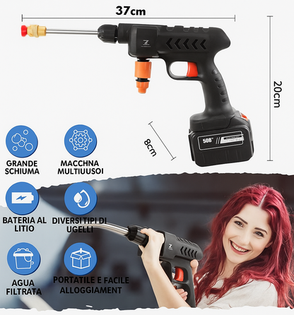 PowerClean PRO™ - Pistola de Alta Presión para Limpieza