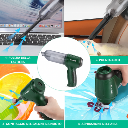 Aspirapolvere portatile + 3 regali esclusivi + spedizione gratuita fino alle 23:59